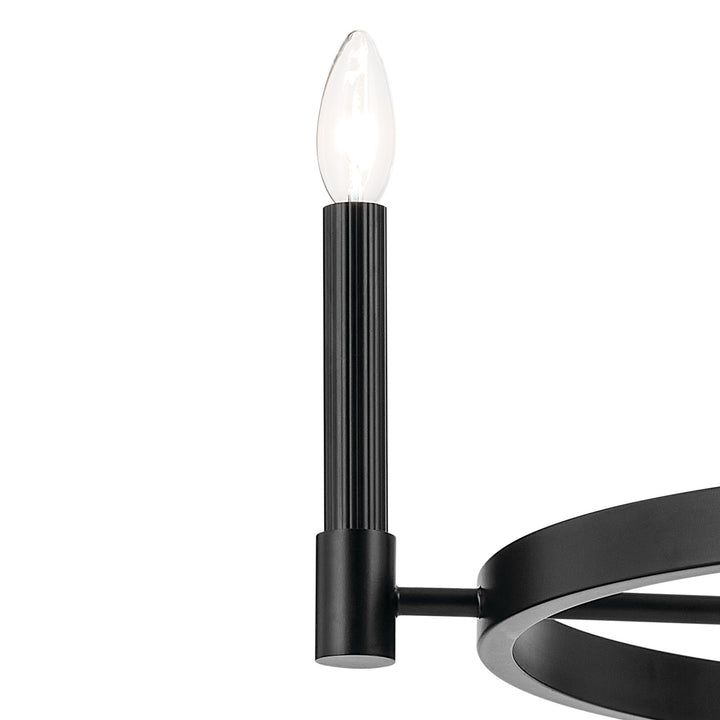 Kichler Canada - 52426BK - Four Light Chandelier - Tolani - Black