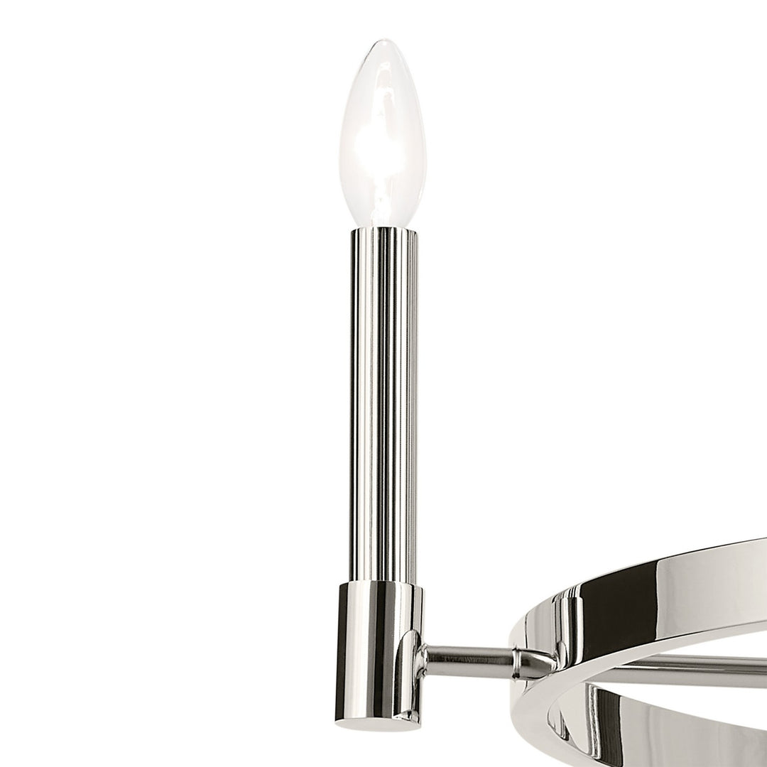 Kichler Canada - 52426PN - Four Light Chandelier - Tolani - Polished Nickel