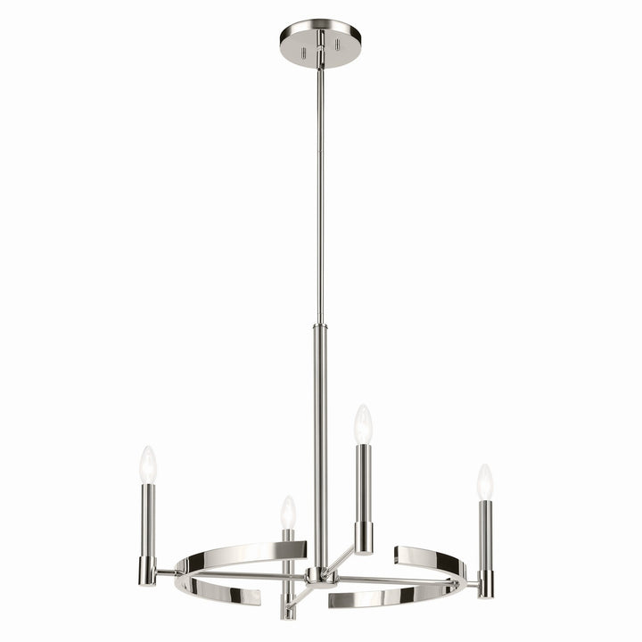 Kichler Canada - 52426PN - Four Light Chandelier - Tolani - Polished Nickel