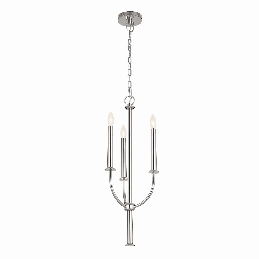 Kichler Canada - 52496PN - Three Light Mini Chandelier - Florence - Polished Nickel
