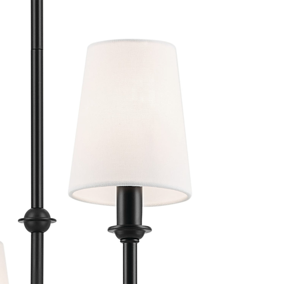 Kichler Canada - 52521BK - Eight Light Chandelier - Pallas - Black