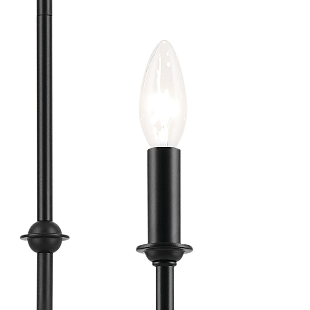 Kichler Canada - 52521BK - Eight Light Chandelier - Pallas - Black