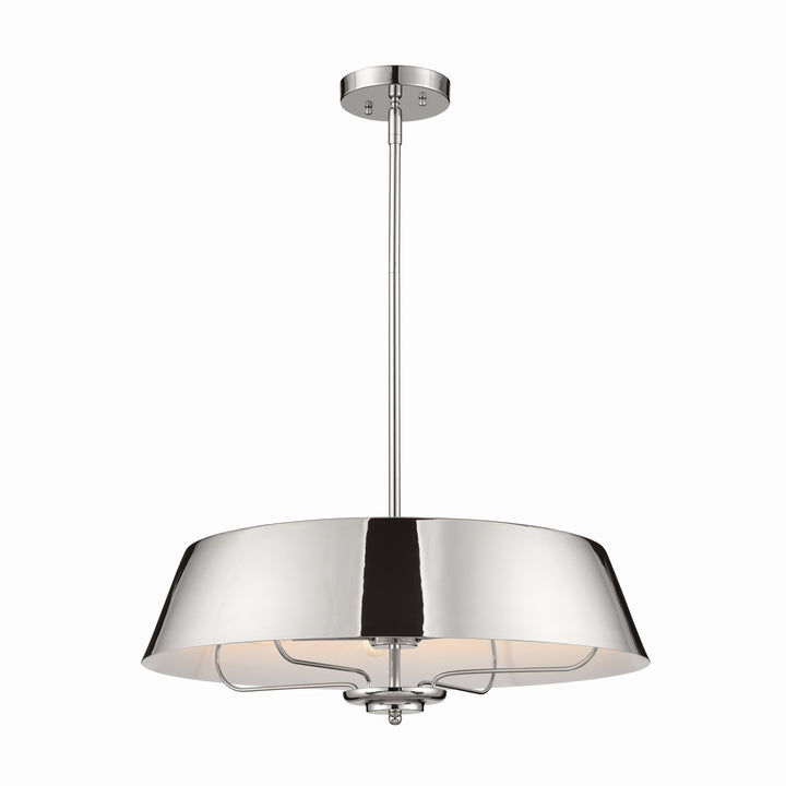 Kichler Canada - 52543PN - Four Light Pendant/Semi Flush - Luella - Polished Nickel