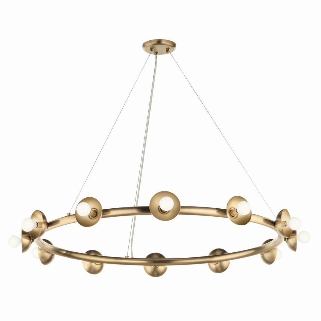 Kichler Canada - 52643CPZ - 12 Light Chandelier - Palta - Champagne Bronze
