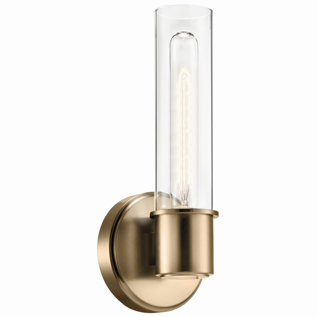 Kichler Canada - 52653CPZ - One Light Wall Sconce - Aviv - Champagne Bronze
