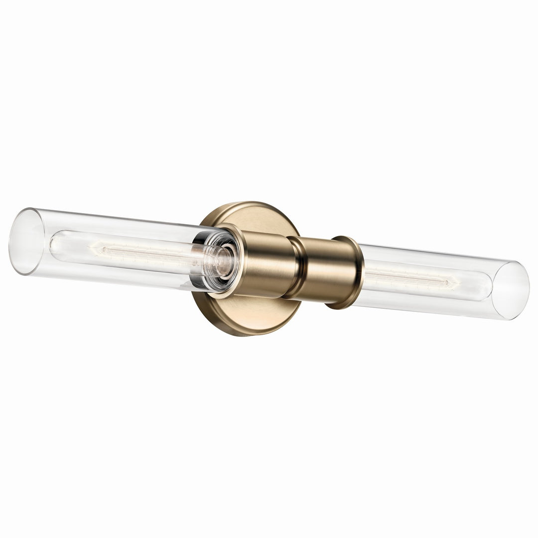 Kichler Canada - 52654CPZ - Two Light Wall Sconce - Aviv - Champagne Bronze
