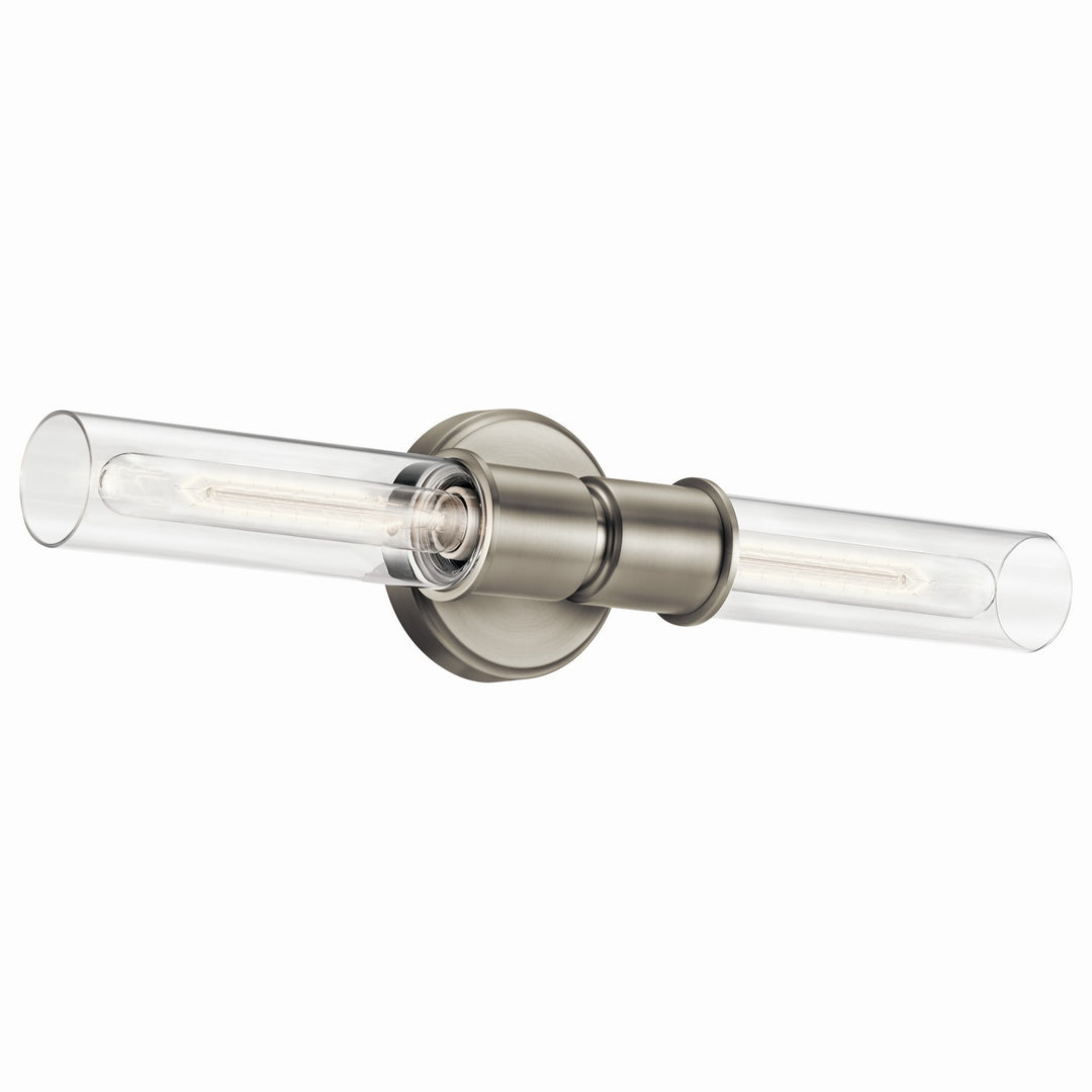Kichler Canada - 52654NI - Two Light Wall Sconce - Aviv - Brushed Nickel