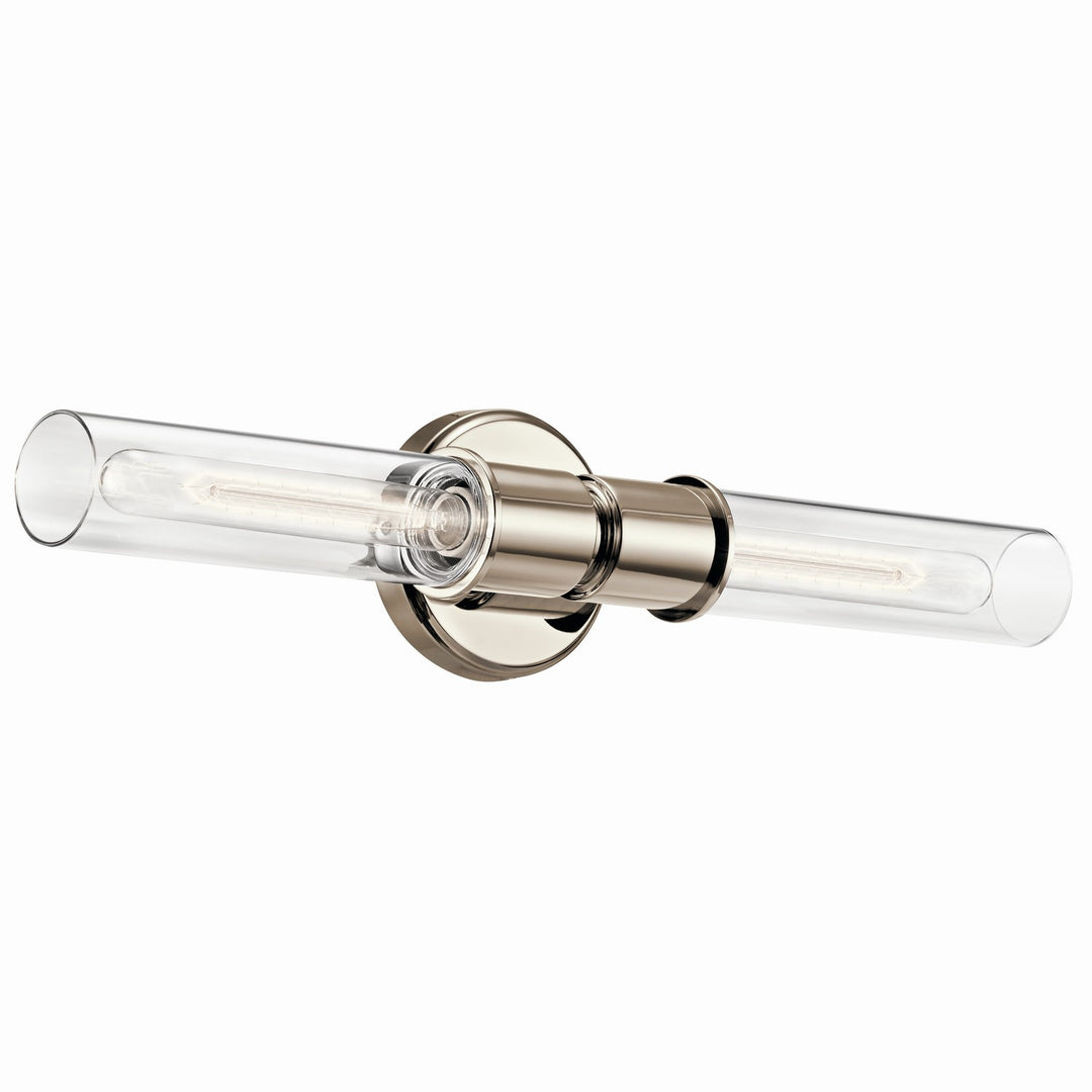 Kichler Canada - 52654PN - Two Light Wall Sconce - Aviv - Polished Nickel
