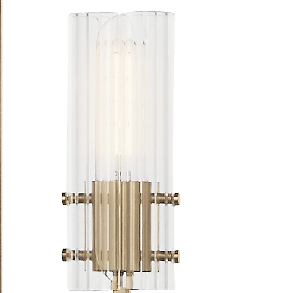 Kichler Canada - 52679CPZ - Six Light Chandelier - Velestino - Champagne Bronze