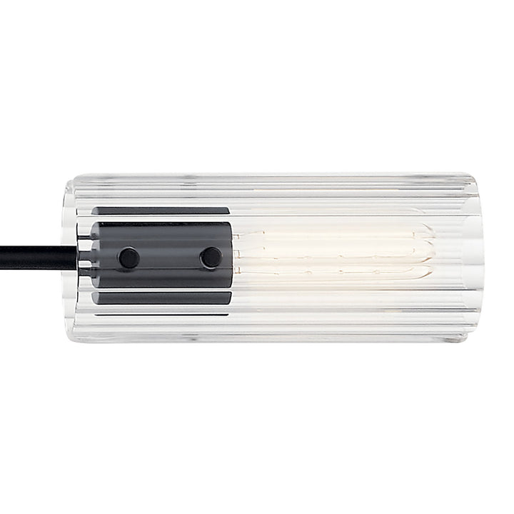 Kichler Canada - 52681BK - Four Light Linear Chandelier - Velestino - Black