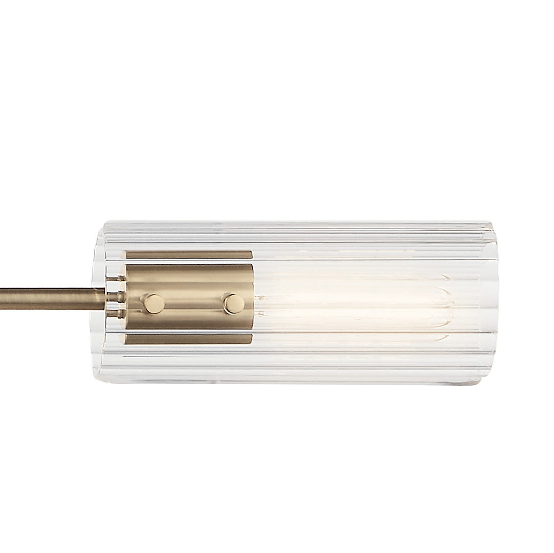 Kichler Canada - 52681CPZ - Four Light Linear Chandelier - Velestino - Champagne Bronze