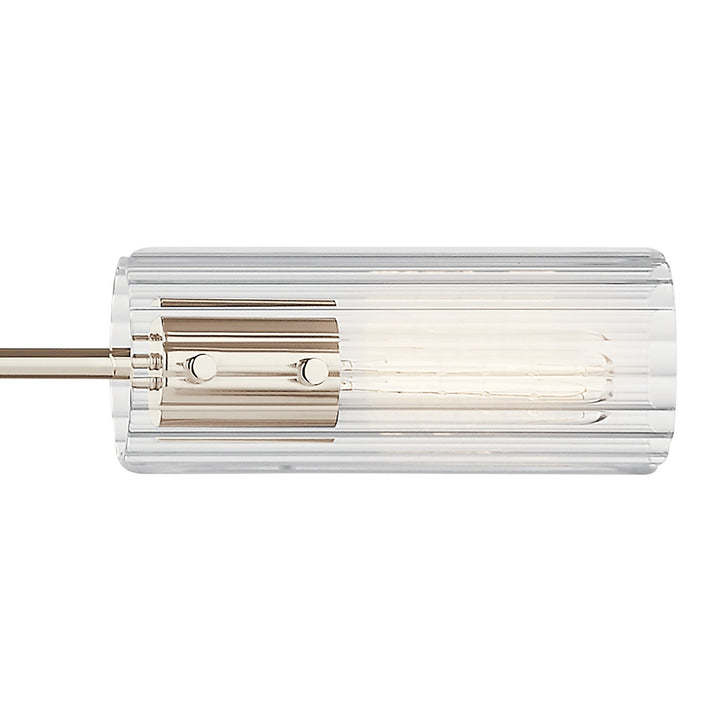 Kichler Canada - 52681PN - Four Light Linear Chandelier - Velestino - Polished Nickel