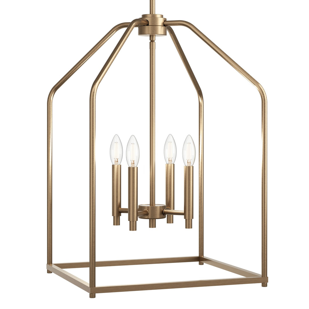 Kichler Canada - 52722CPZ - Four Light Foyer Pendant - Madden - Champagne Bronze