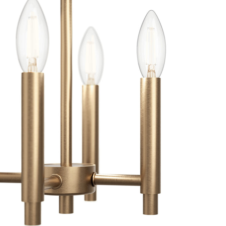 Kichler Canada - 52722CPZ - Four Light Foyer Pendant - Madden - Champagne Bronze