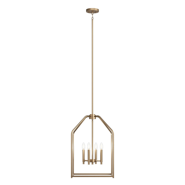 Kichler Canada - 52722CPZ - Four Light Foyer Pendant - Madden - Champagne Bronze