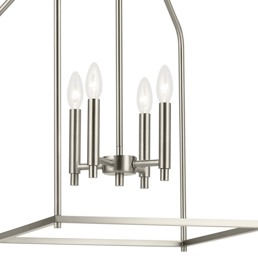 Kichler Canada - 52722NI - Four Light Foyer Pendant - Madden - Brushed Nickel