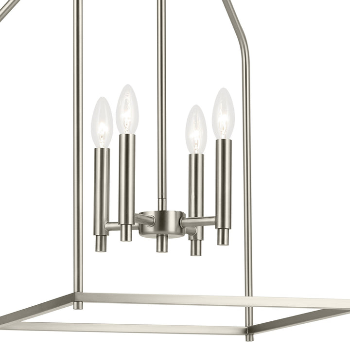 Kichler Canada - 52722NI - Four Light Foyer Pendant - Madden - Brushed Nickel