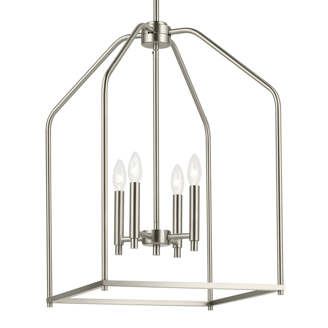 Kichler Canada - 52722NI - Four Light Foyer Pendant - Madden - Brushed Nickel