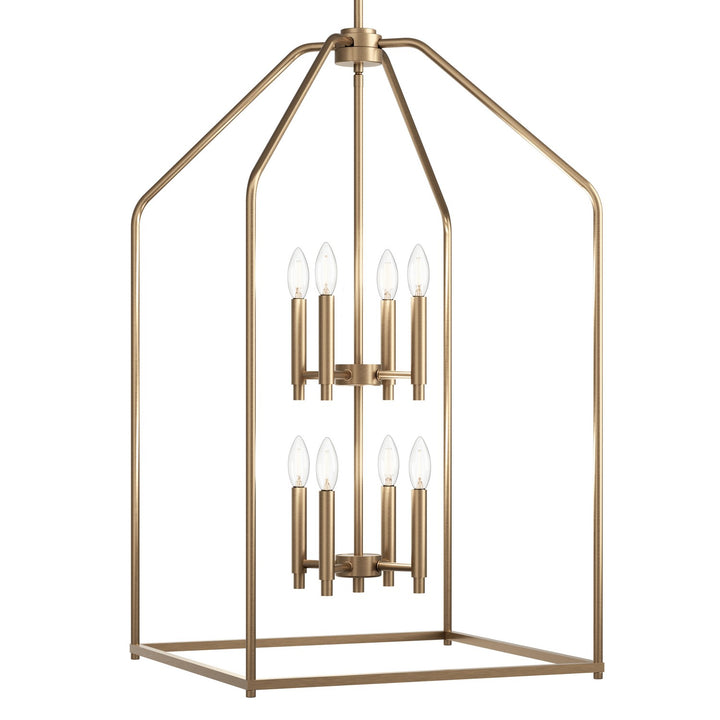 Kichler Canada - 52723CPZ - Eight Light Foyer Pendant - Madden - Champagne Bronze