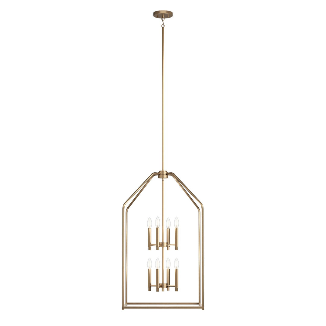 Kichler Canada - 52723CPZ - Eight Light Foyer Pendant - Madden - Champagne Bronze