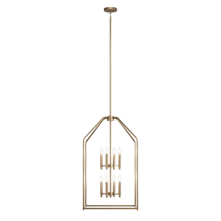 Kichler Canada - 52723CPZ - Eight Light Foyer Pendant - Madden - Champagne Bronze