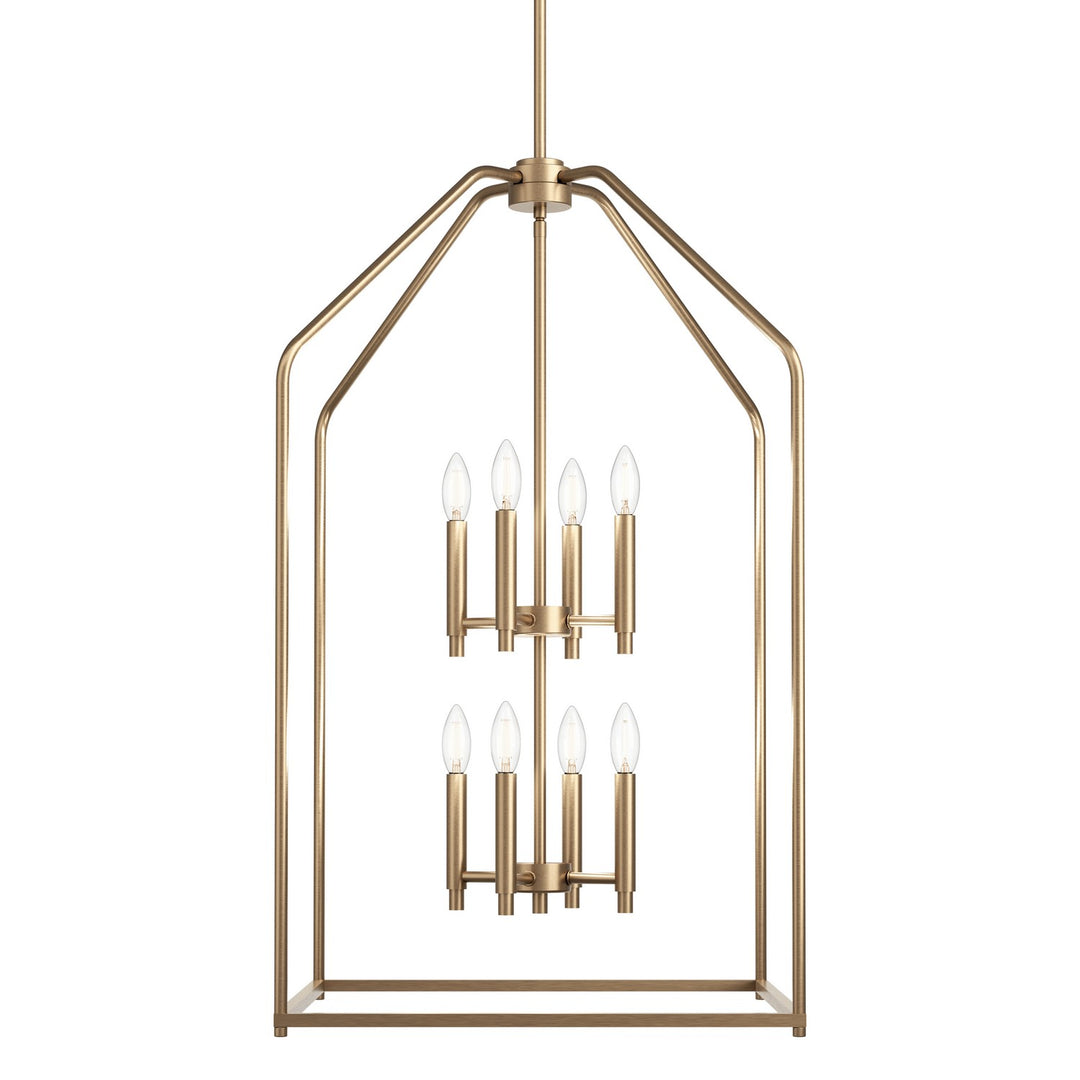 Kichler Canada - 52723CPZ - Eight Light Foyer Pendant - Madden - Champagne Bronze