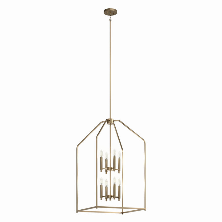 Kichler Canada - 52723CPZ - Eight Light Foyer Pendant - Madden - Champagne Bronze