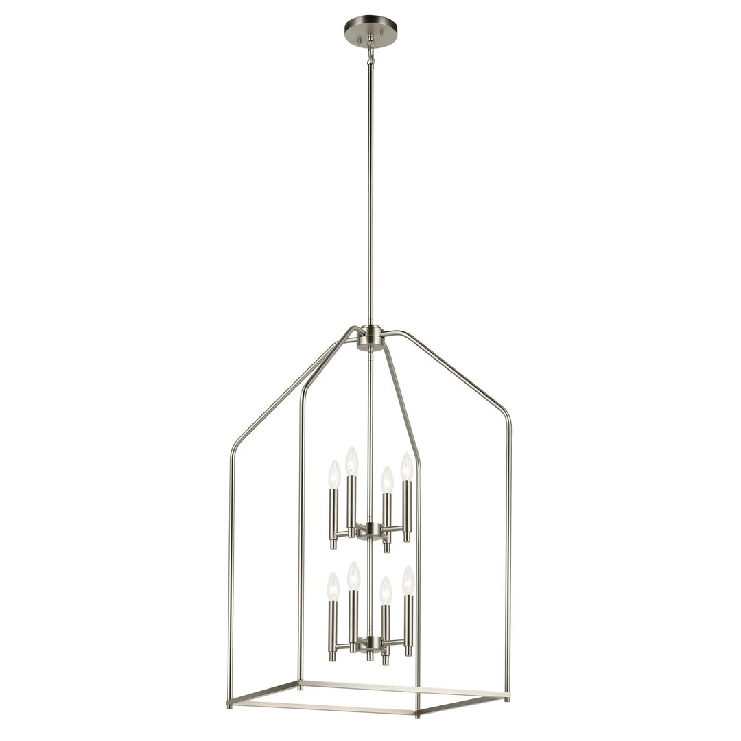 Kichler Canada - 52723NI - Eight Light Foyer Pendant - Madden - Brushed Nickel