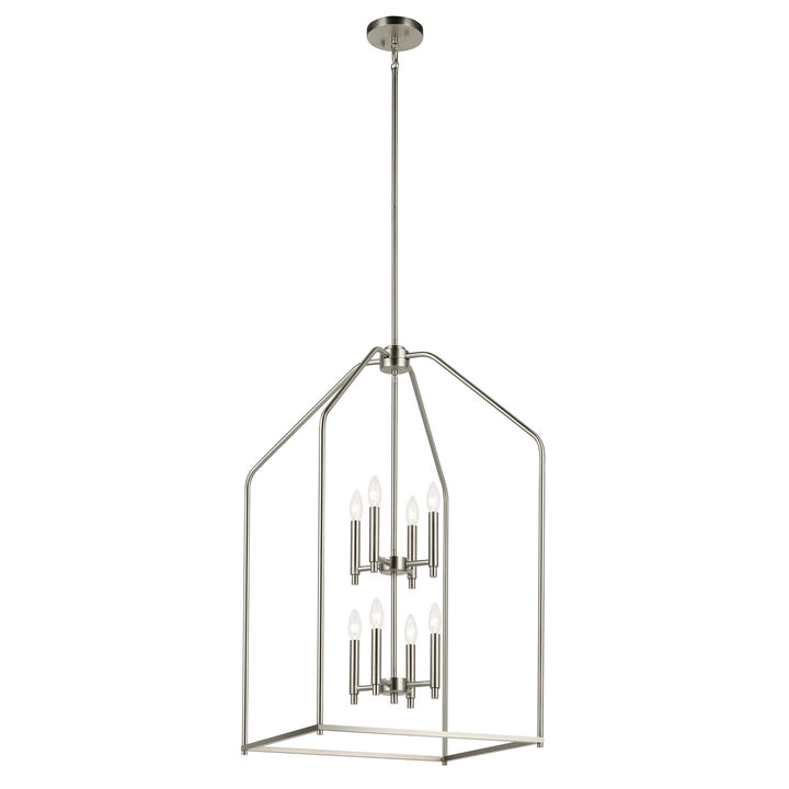 Kichler Canada - 52723NI - Eight Light Foyer Pendant - Madden - Brushed Nickel