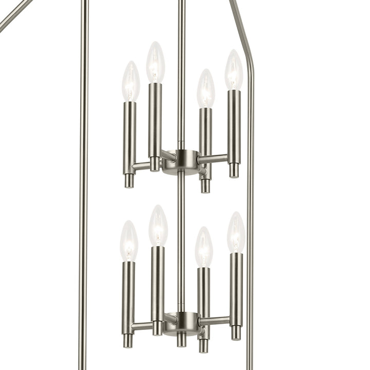 Kichler Canada - 52723NI - Eight Light Foyer Pendant - Madden - Brushed Nickel