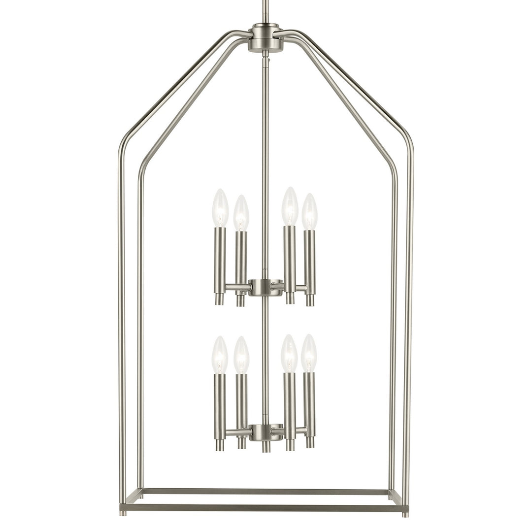 Kichler Canada - 52723NI - Eight Light Foyer Pendant - Madden - Brushed Nickel