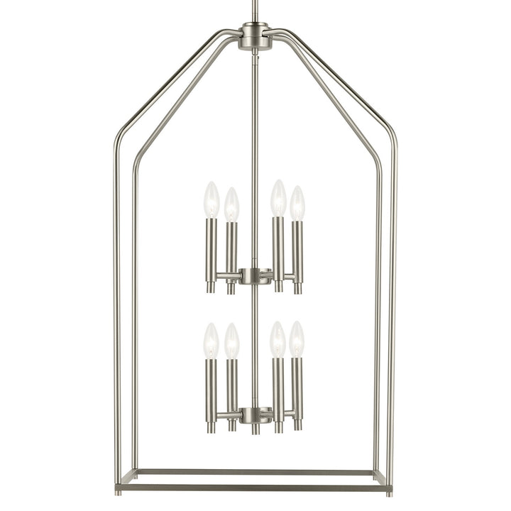 Kichler Canada - 52723NI - Eight Light Foyer Pendant - Madden - Brushed Nickel