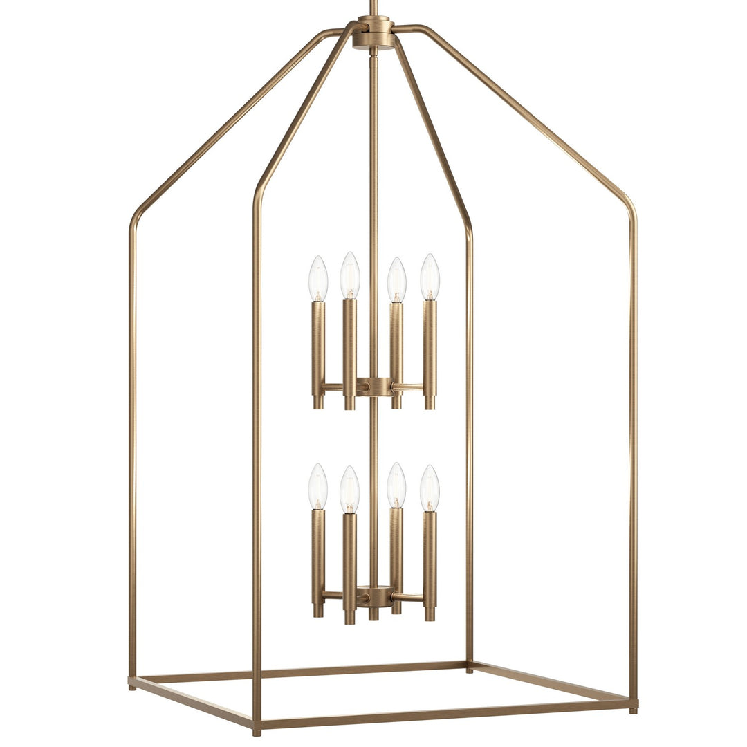 Kichler Canada - 52724CPZ - Eight Light Foyer Pendant - Madden - Champagne Bronze