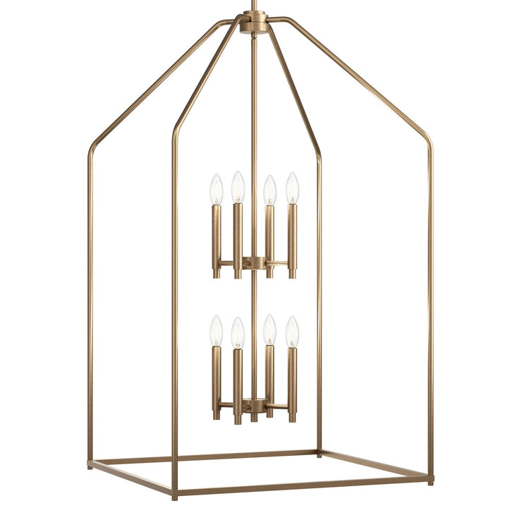 Kichler Canada - 52724CPZ - Eight Light Foyer Pendant - Madden - Champagne Bronze
