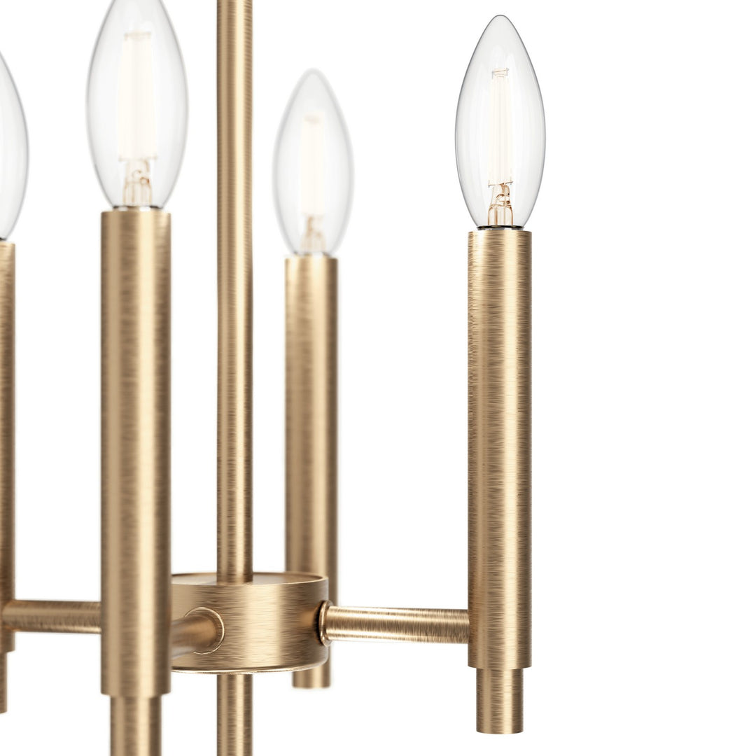 Kichler Canada - 52724CPZ - Eight Light Foyer Pendant - Madden - Champagne Bronze