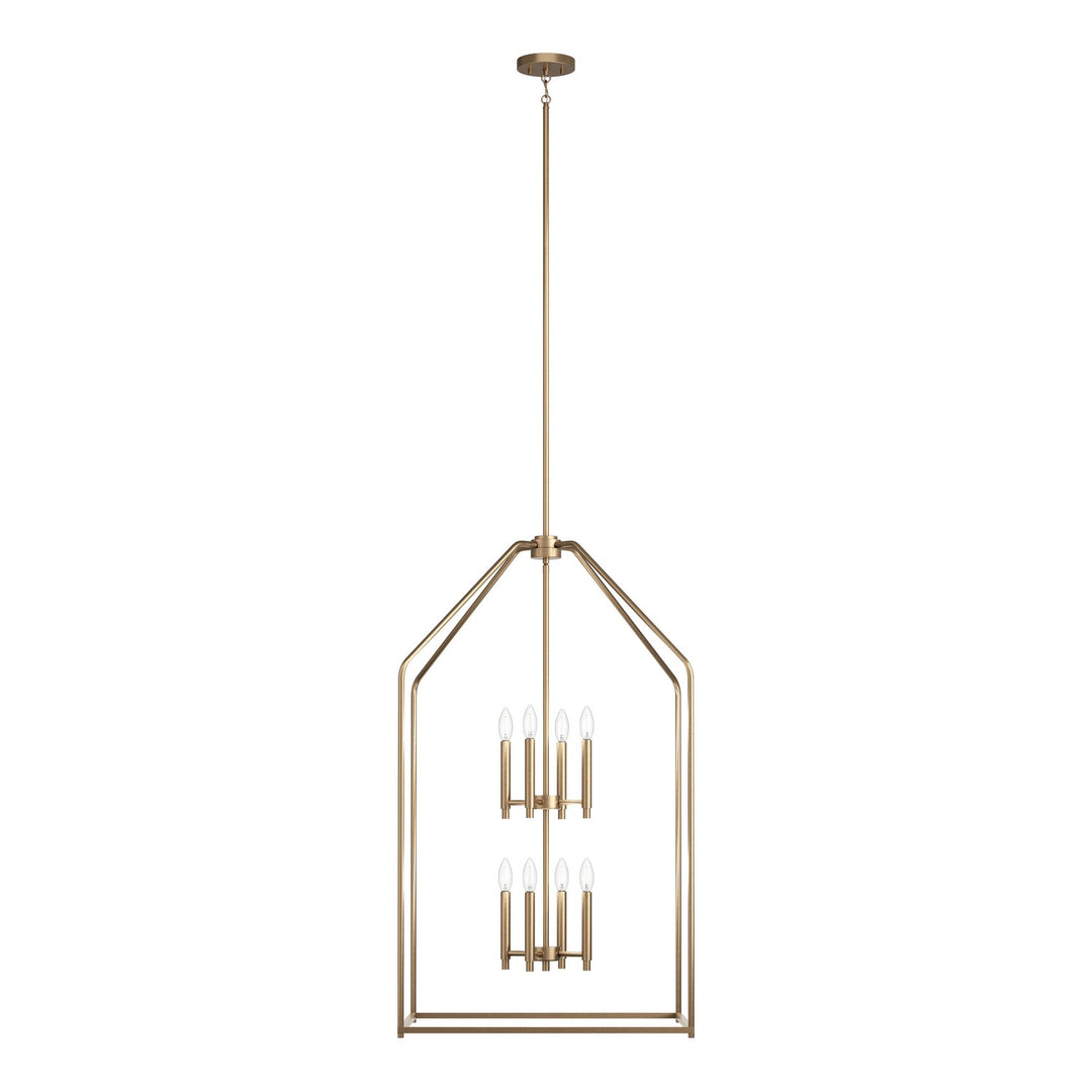 Kichler Canada - 52724CPZ - Eight Light Foyer Pendant - Madden - Champagne Bronze