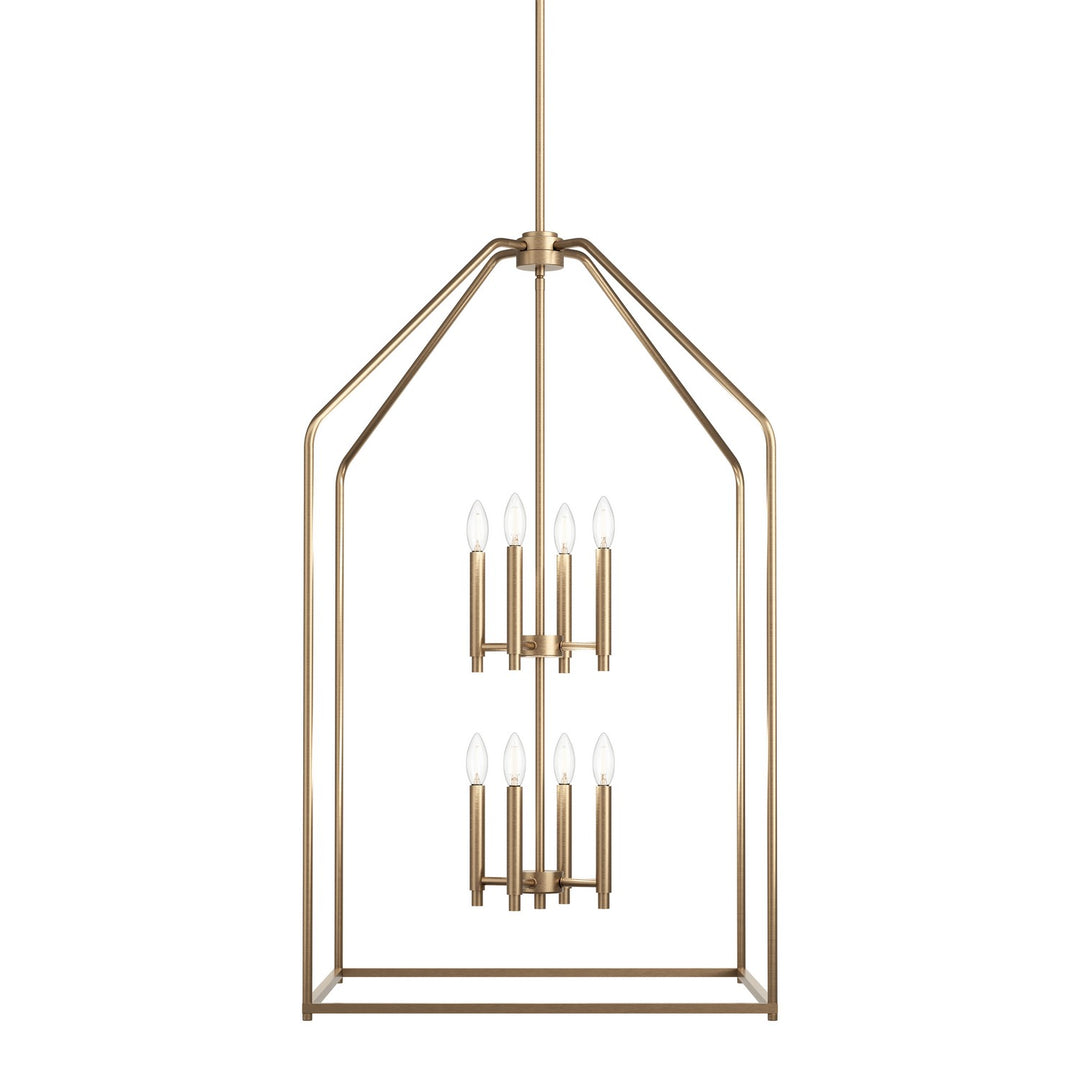 Kichler Canada - 52724CPZ - Eight Light Foyer Pendant - Madden - Champagne Bronze