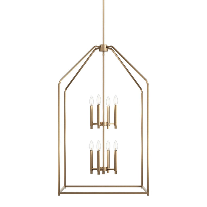 Kichler Canada - 52724CPZ - Eight Light Foyer Pendant - Madden - Champagne Bronze