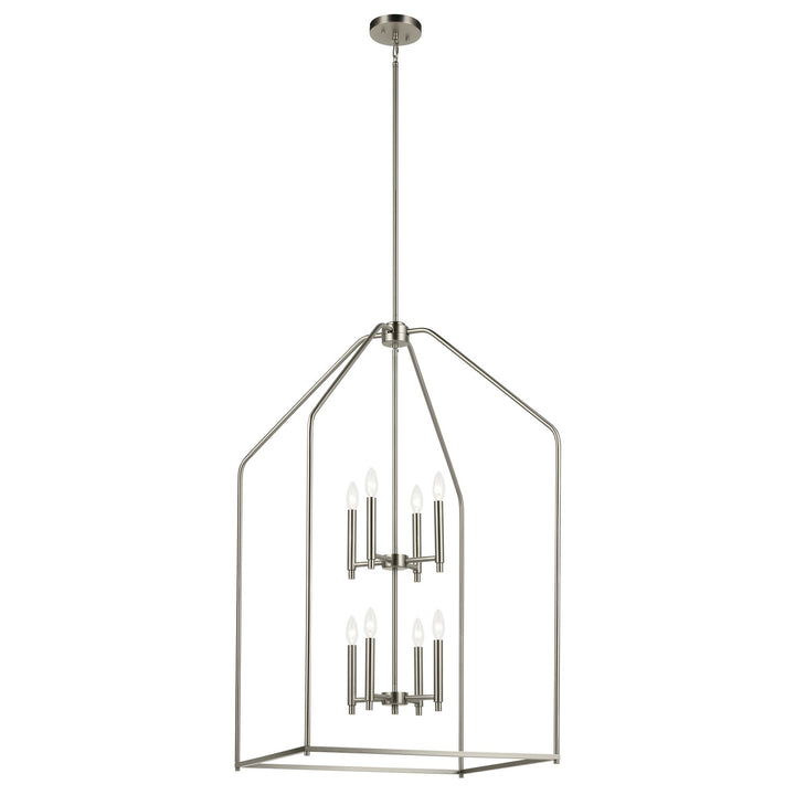Kichler Canada - 52724NI - Eight Light Foyer Pendant - Madden - Brushed Nickel