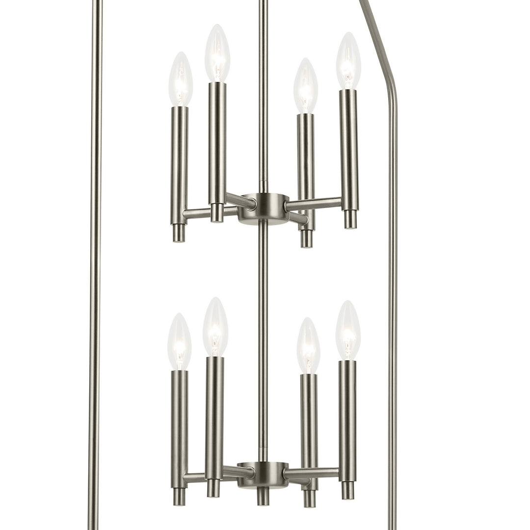 Kichler Canada - 52724NI - Eight Light Foyer Pendant - Madden - Brushed Nickel