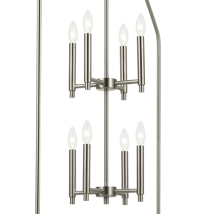 Kichler Canada - 52724NI - Eight Light Foyer Pendant - Madden - Brushed Nickel