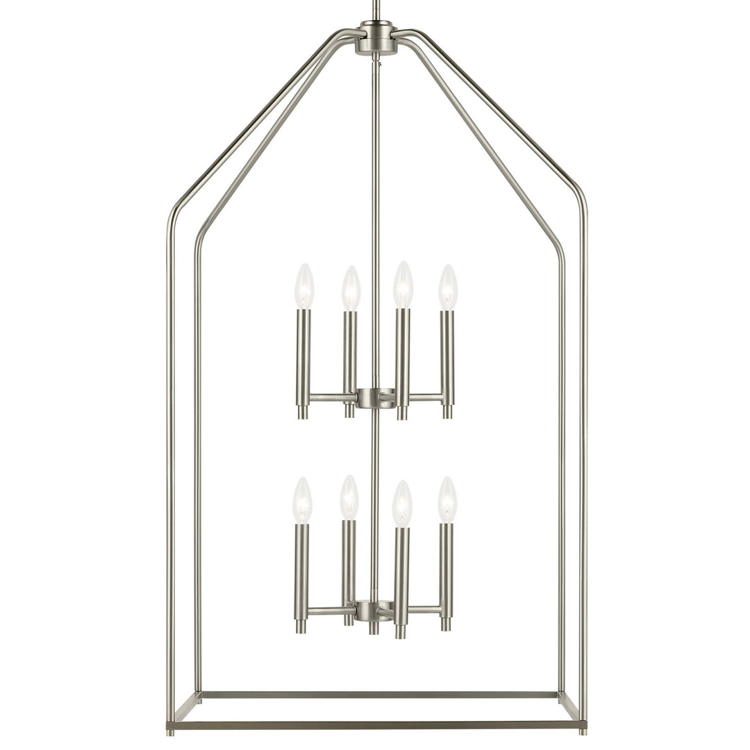 Kichler Canada - 52724NI - Eight Light Foyer Pendant - Madden - Brushed Nickel