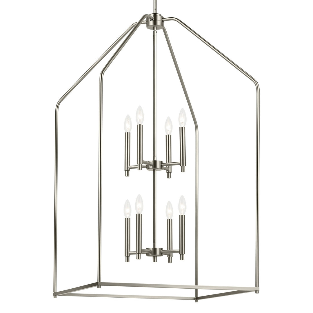 Kichler Canada - 52724NI - Eight Light Foyer Pendant - Madden - Brushed Nickel