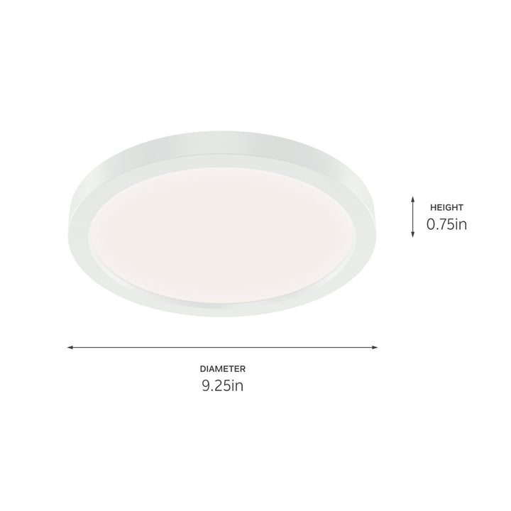 Kichler Canada - 53009WH30 - LED Flush Mount - Ara - White