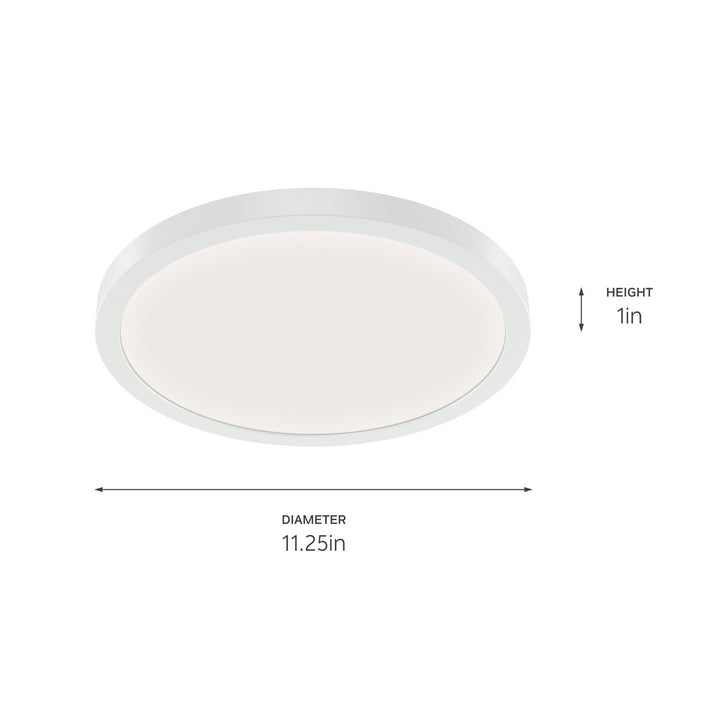 Kichler Canada - 53011WH30 - LED Flush Mount - Ara - White