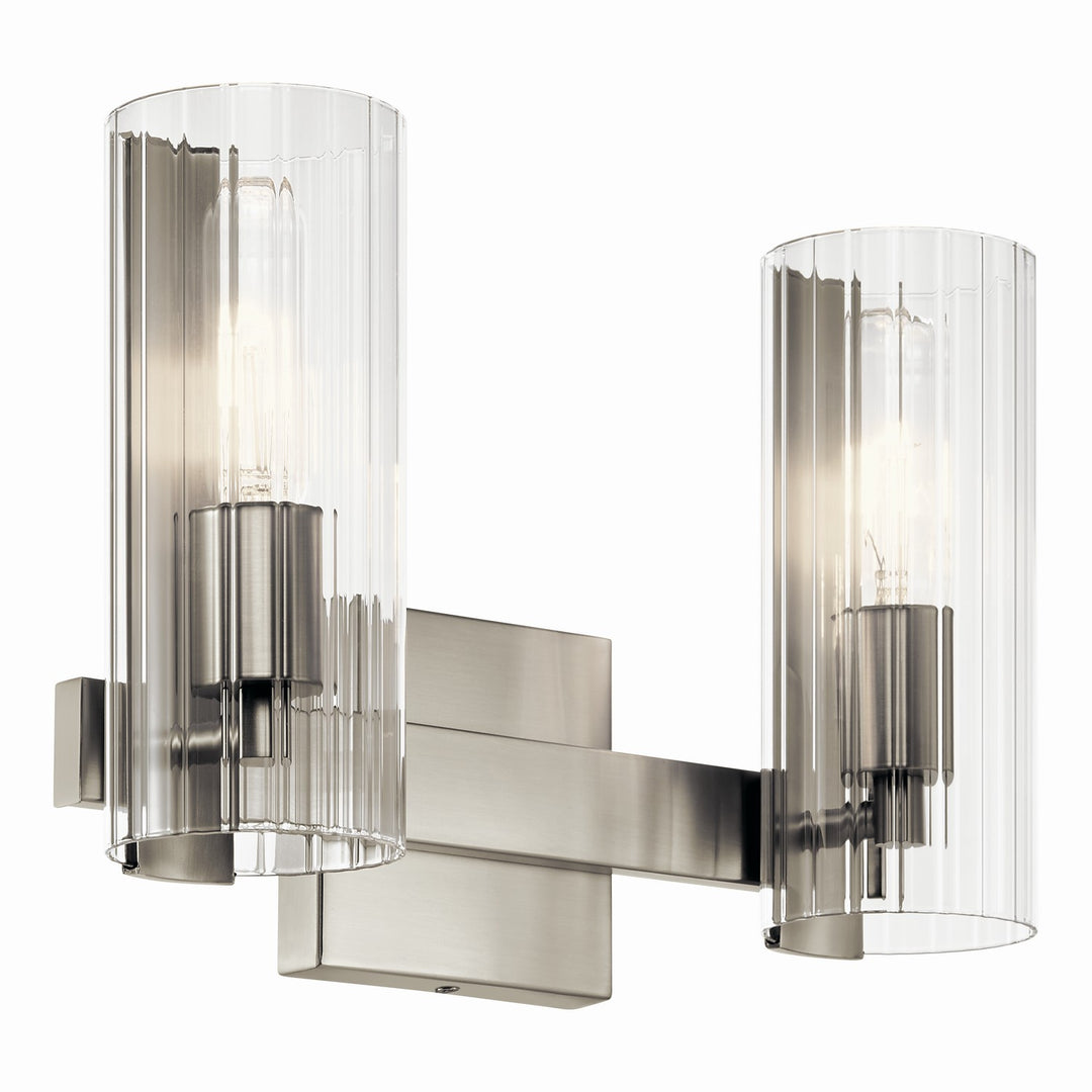 Kichler Canada - 55167NI - Two Light Vanity - Jemsa - Brushed Nickel