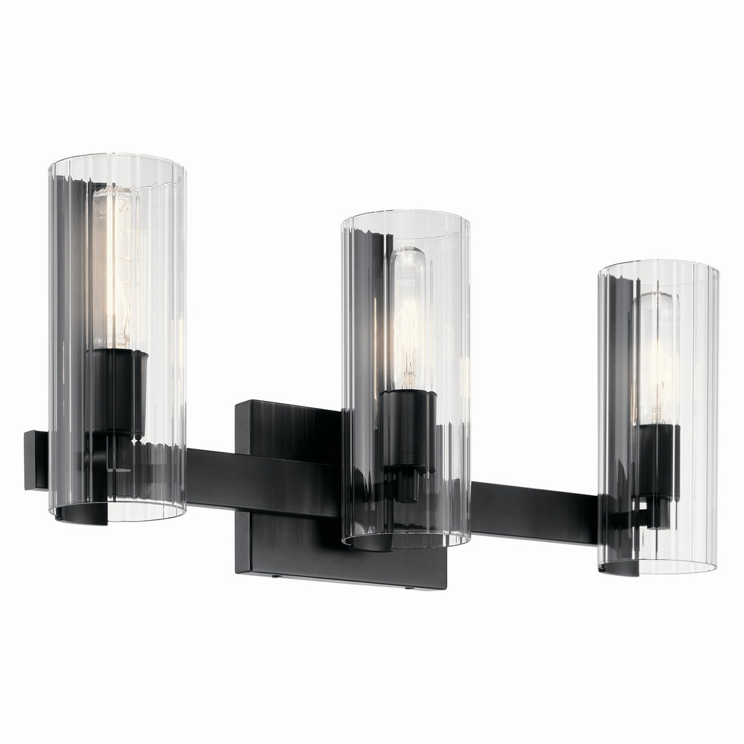 Kichler Canada - 55168BK - Three Light Vanity - Jemsa - Black