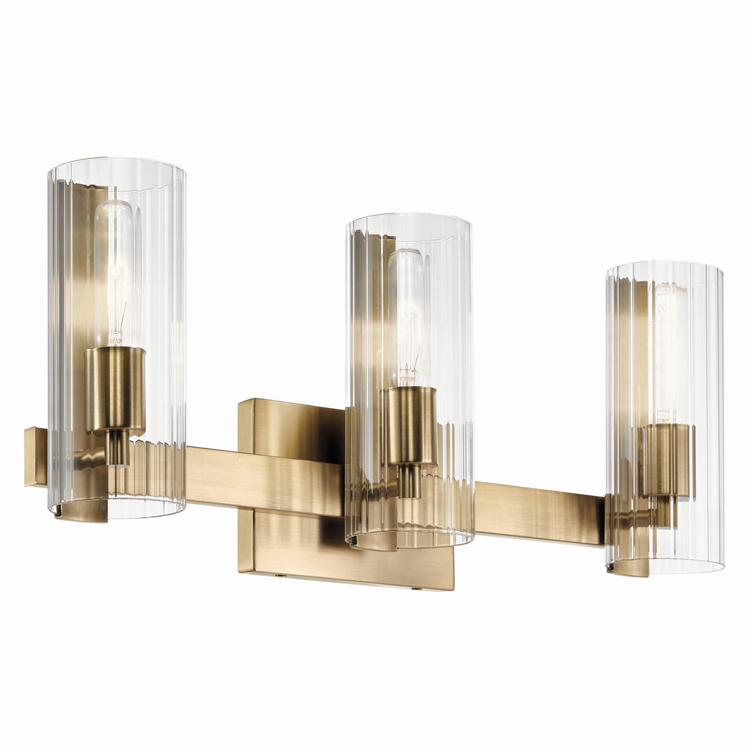 Kichler Canada - 55168CPZ - Three Light Vanity - Jemsa - Champagne Bronze