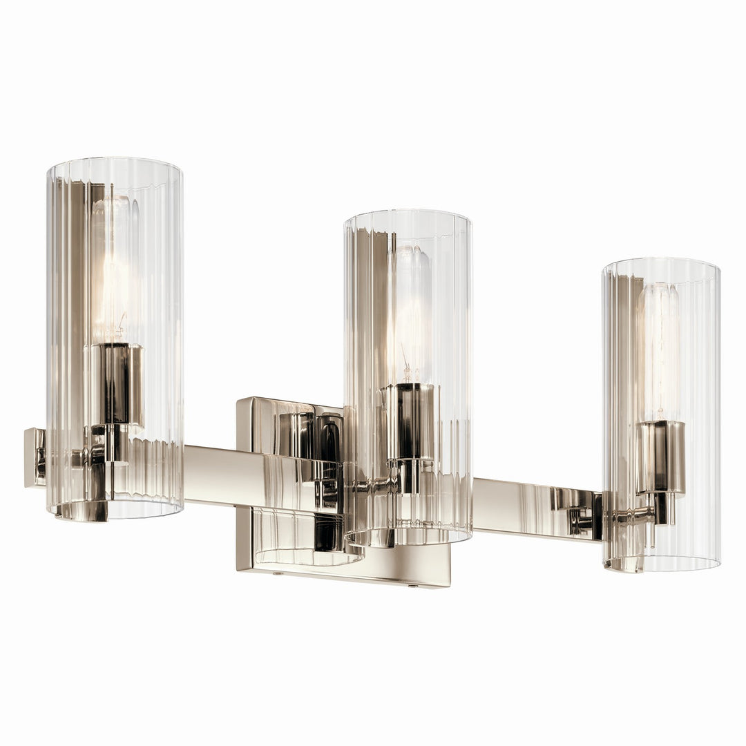 Kichler Canada - 55168PN - Three Light Vanity - Jemsa - Polished Nickel