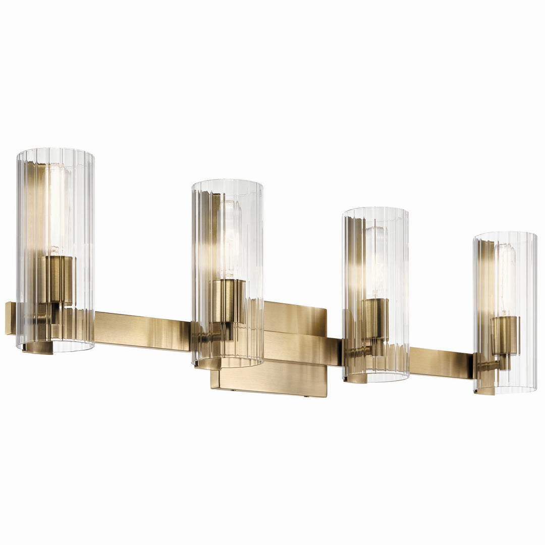 Kichler Canada - 55169CPZ - Four Light Vanity - Jemsa - Champagne Bronze